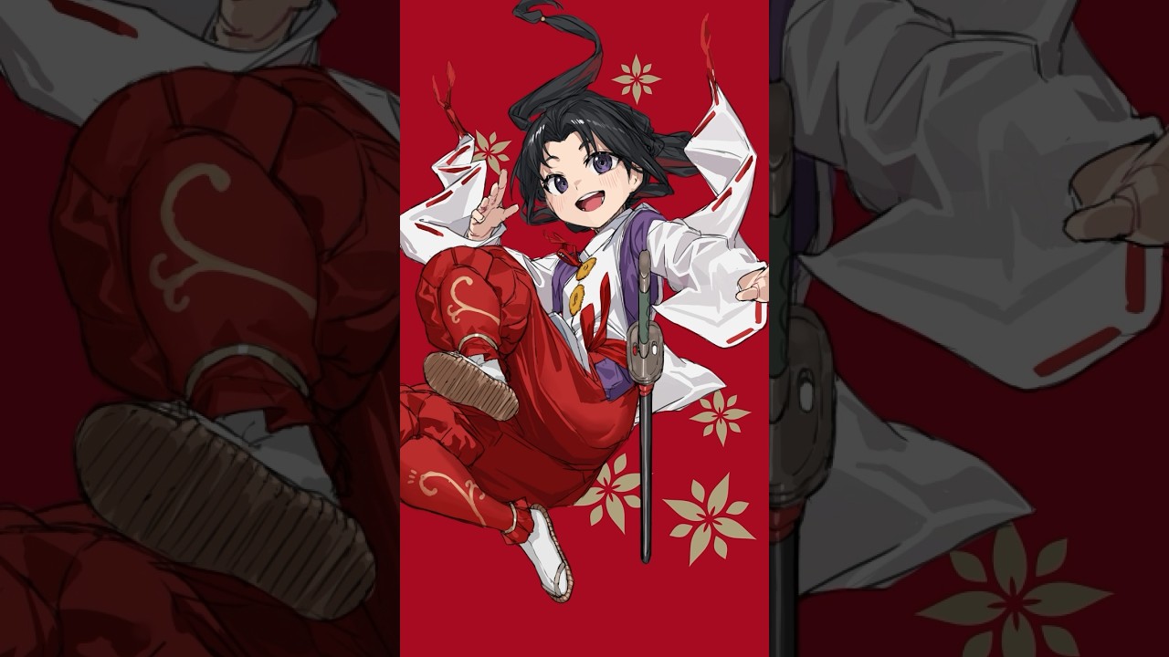 【イラストメイキング】北条時行描いてみた#逃げ上手の若君 #shorts #イラストメイキング