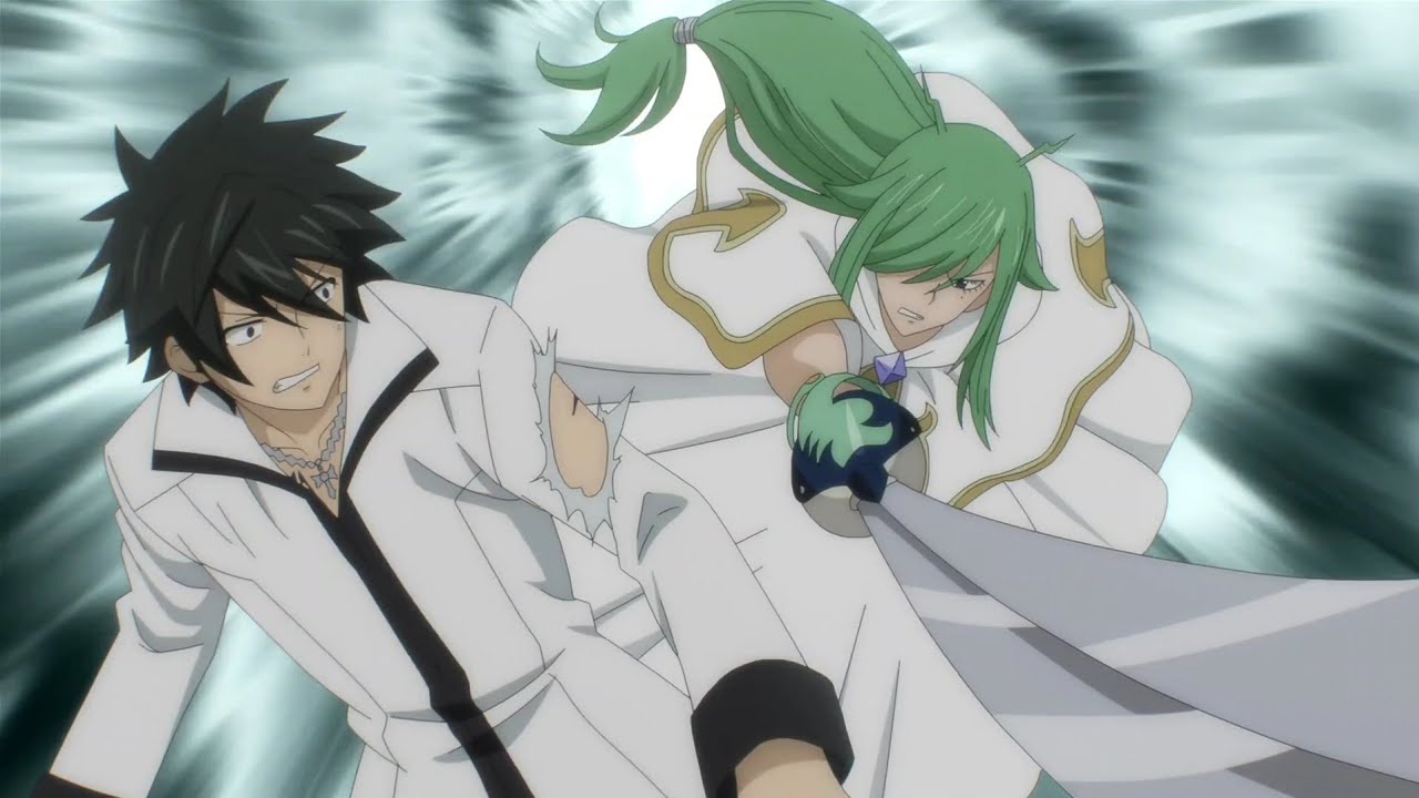 Gray vs Thunder legion " Raijinshuu " part 1 - Fairy Tail 100 Years Quest