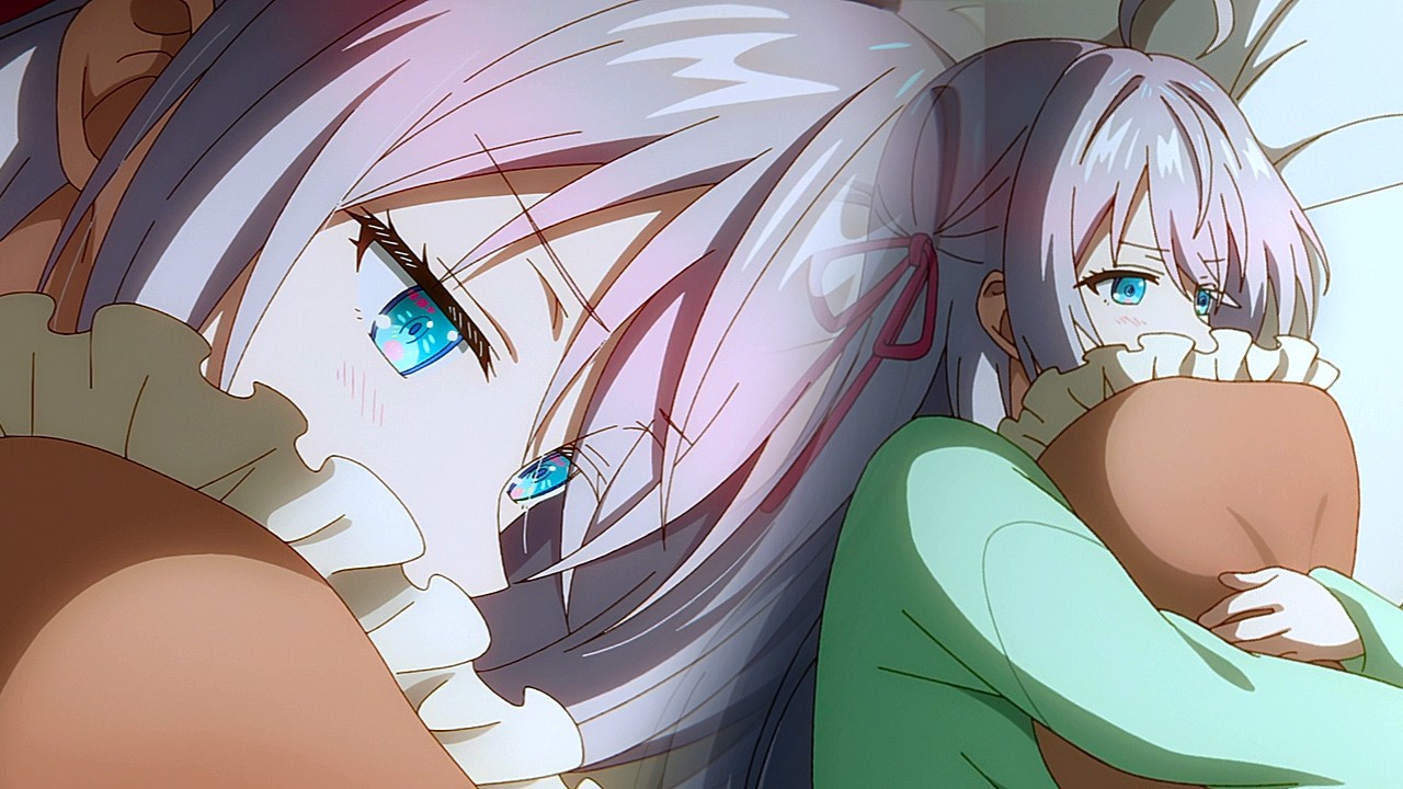 Alya SONRIE mientras HABLA por TELEFONO con Masachika - Alya Sometimes Hides Her Feelings Episode 10