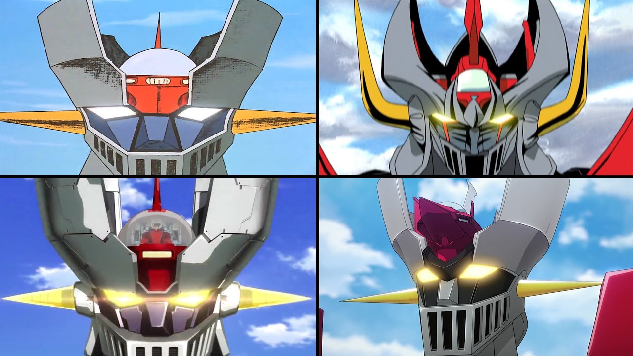 Grendizer U: Mazinger X, Z & Mazinkaiser Launch Comparison [グレンダイザーU マジンガーZ マジンガーX マジンカイザー 出撃 比較]