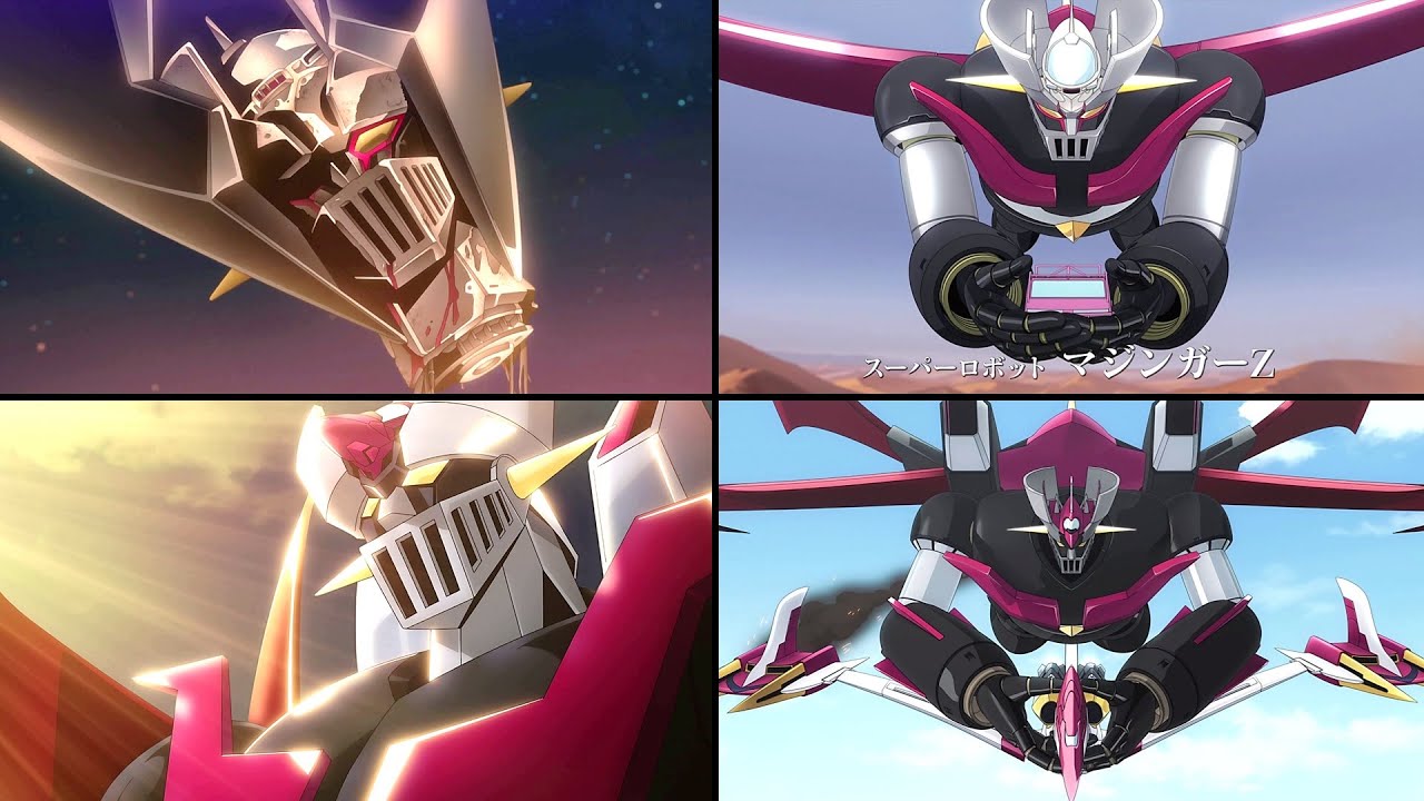 Grendizer U: Mazinger Z & X Comparison (EP1 VS EP10 Launch)[グレンダイザーU マジンガーZ マジンガーX 甲児 Koji 出撃 比較]