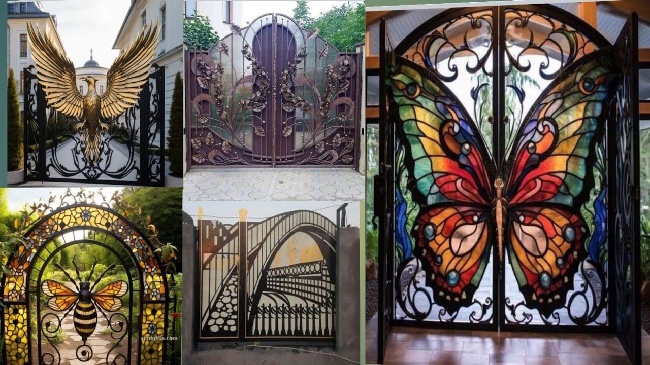 Modern main gate design images | new gate design 2024 | Latest main gate design for house | design