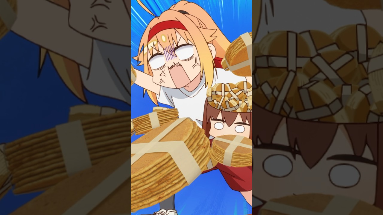 「これでもくらえー！」#mydeerfriendnokotan #アニメ #しかのこのこのここしたんたん #anime #shorts