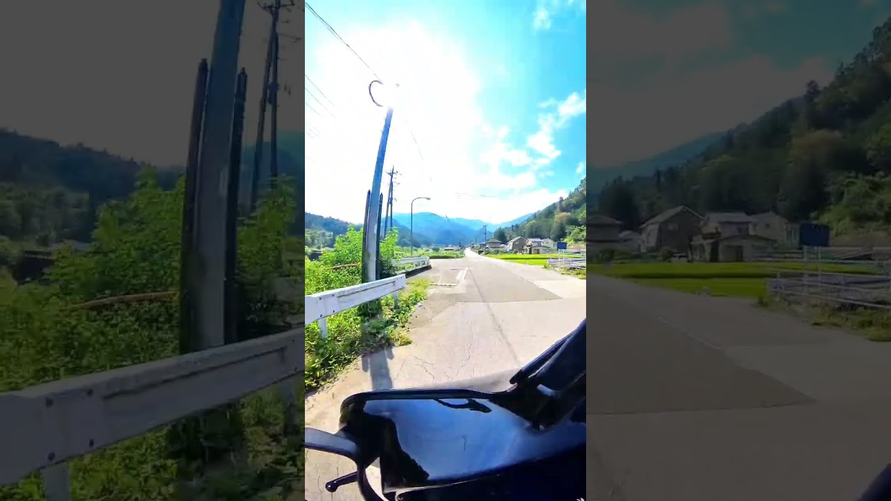 【ツーリング】山梨県富士川町十谷〈県道407号〉