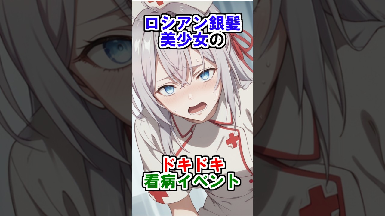 【時々ボソッとロシア語でデレる隣のアーリャさん】ロシアン銀髪美少女のドキドキ看病イベント♡ #ロシデレ #雑学 #shorts