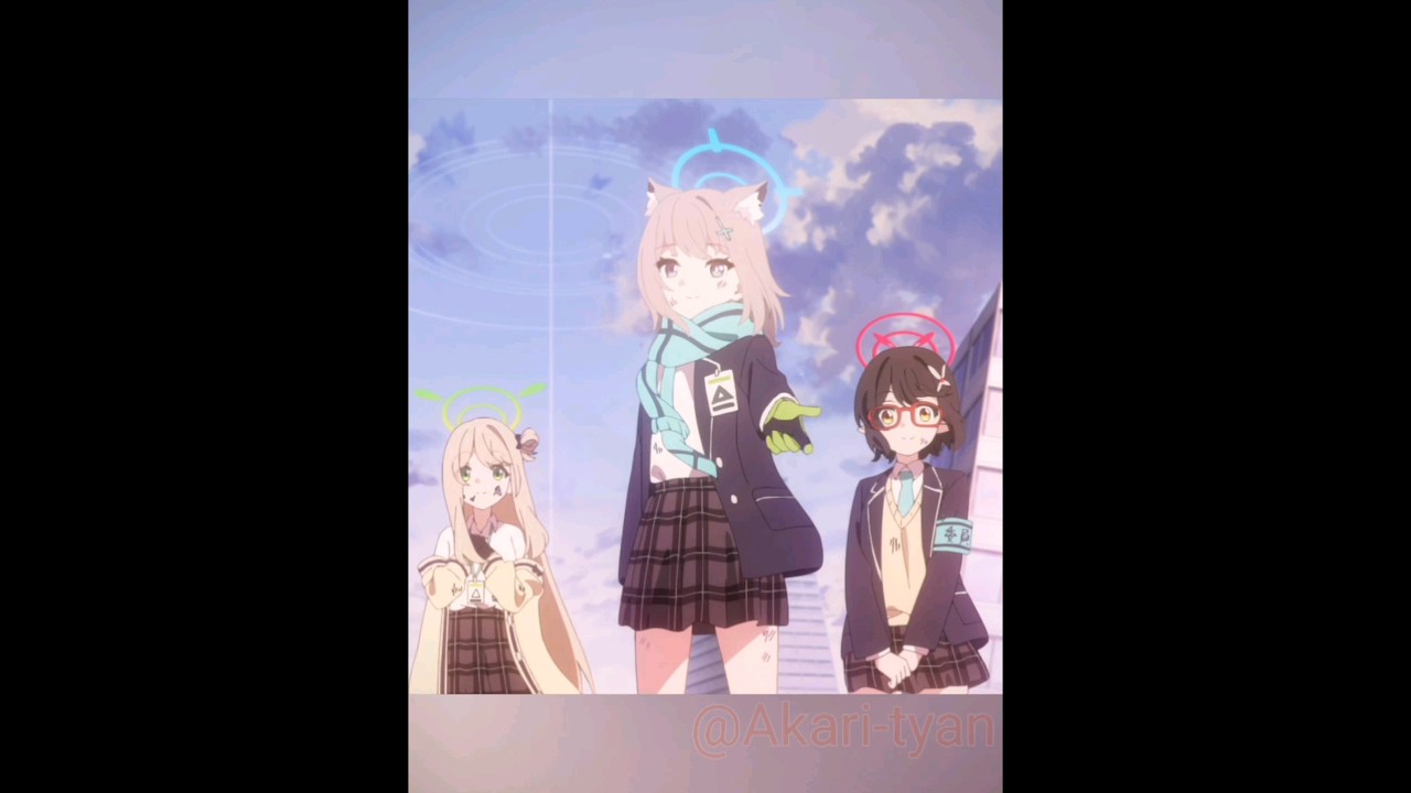 Takanashi welcome back! 💕 Blue Archive The Animation