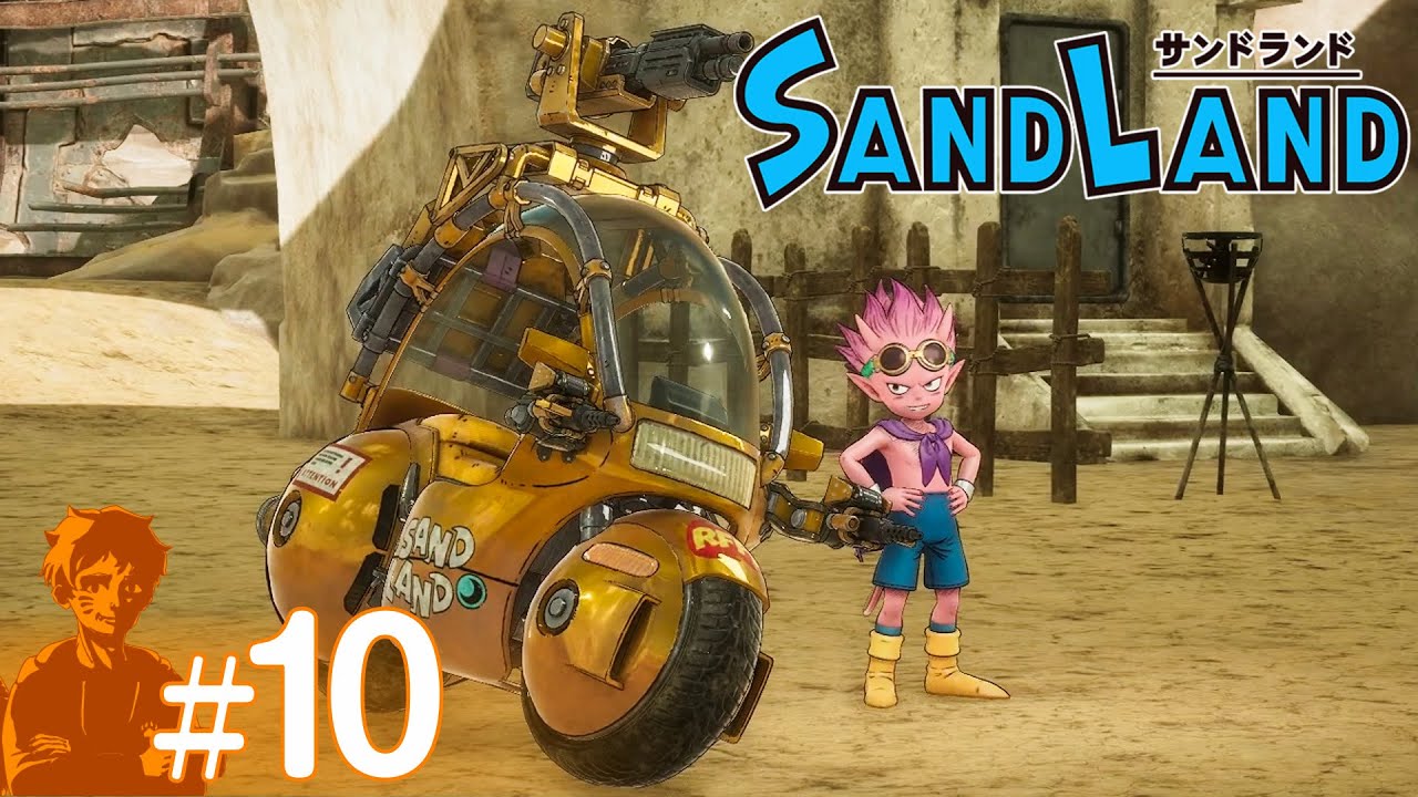 #10 バイクレース！スピノ町の食糧問題！  虎井の【SAND LAND】