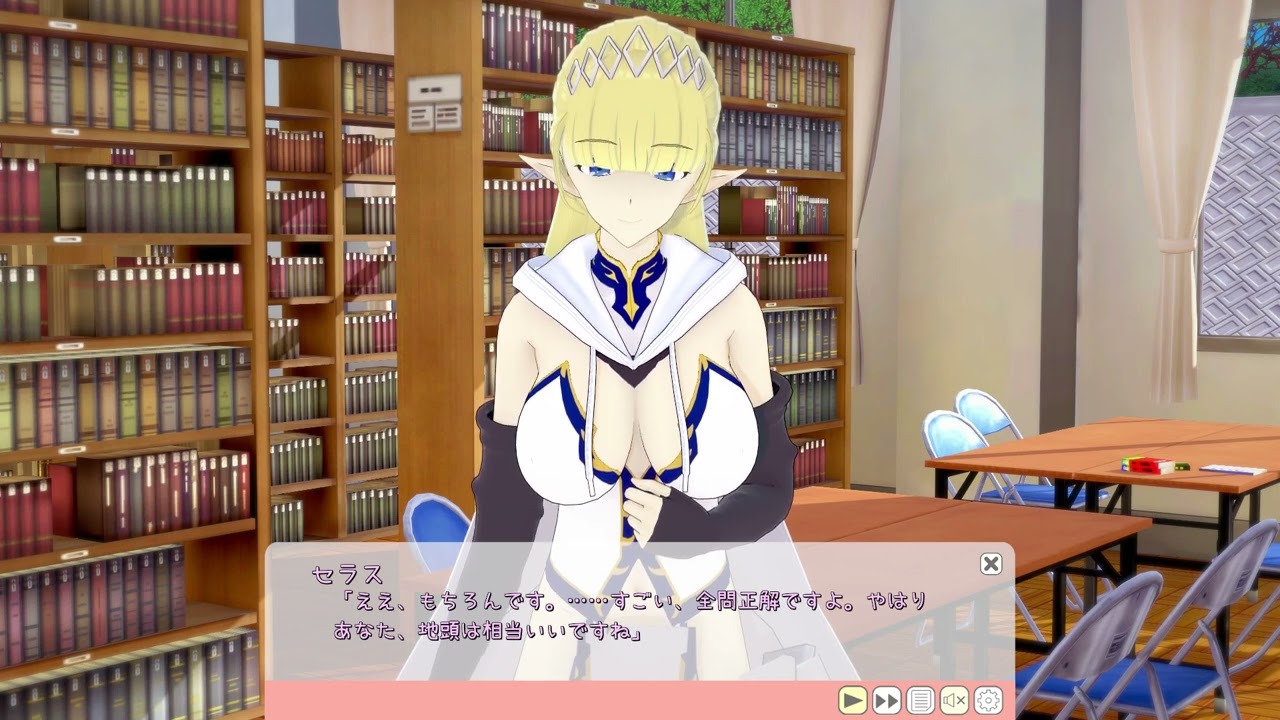 ハズレ枠の【状態異常スキル】で最強になった俺がすべてを蹂躙するまでのセラス・アシュレインのAI生成音声プレイ動画【コイカツ！音声MOD】エロボイスもあるよ