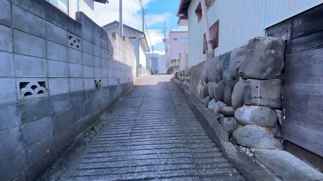 菜なれ花なれ舞台、団子坂(トンネル坂)上半分登り　2024.9.11