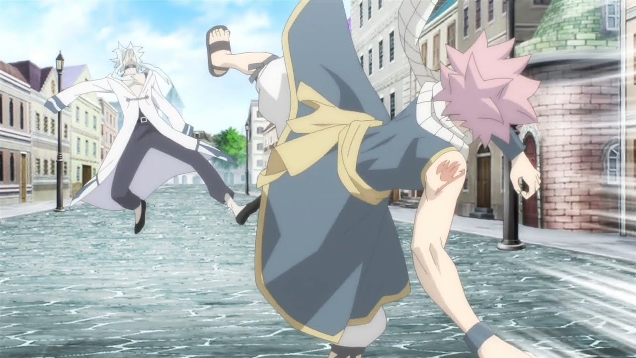 Natsu vs Wraith part 01 - Fairy Tail 100 Years Quest