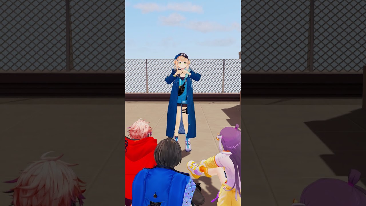 踊ってるところ見てて！ #しかのこのこのここしたんたん #せせらぎ組 #シカ色デイズ  #にじさんじ #vtuber #shorts