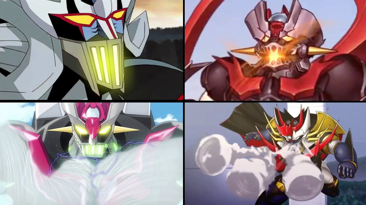 Grendizer U: Mazinger X, ZERO & Mazinkaiser Rust Comparison [グレンダイザーU マジンガーX マジンカイザー クロスハリケーン ルスト比較]