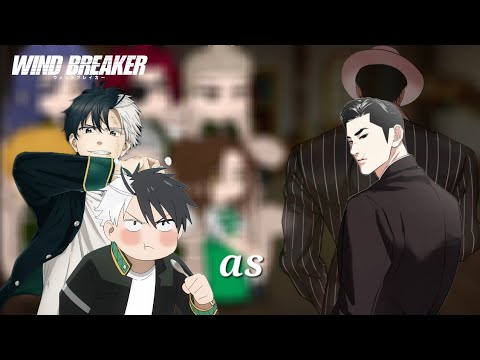 🇬🇧🇺🇸🇧🇷🇷🇺 Lookism || Wind Breaker react to Haruka Sakura as Jake Kim || gacha react