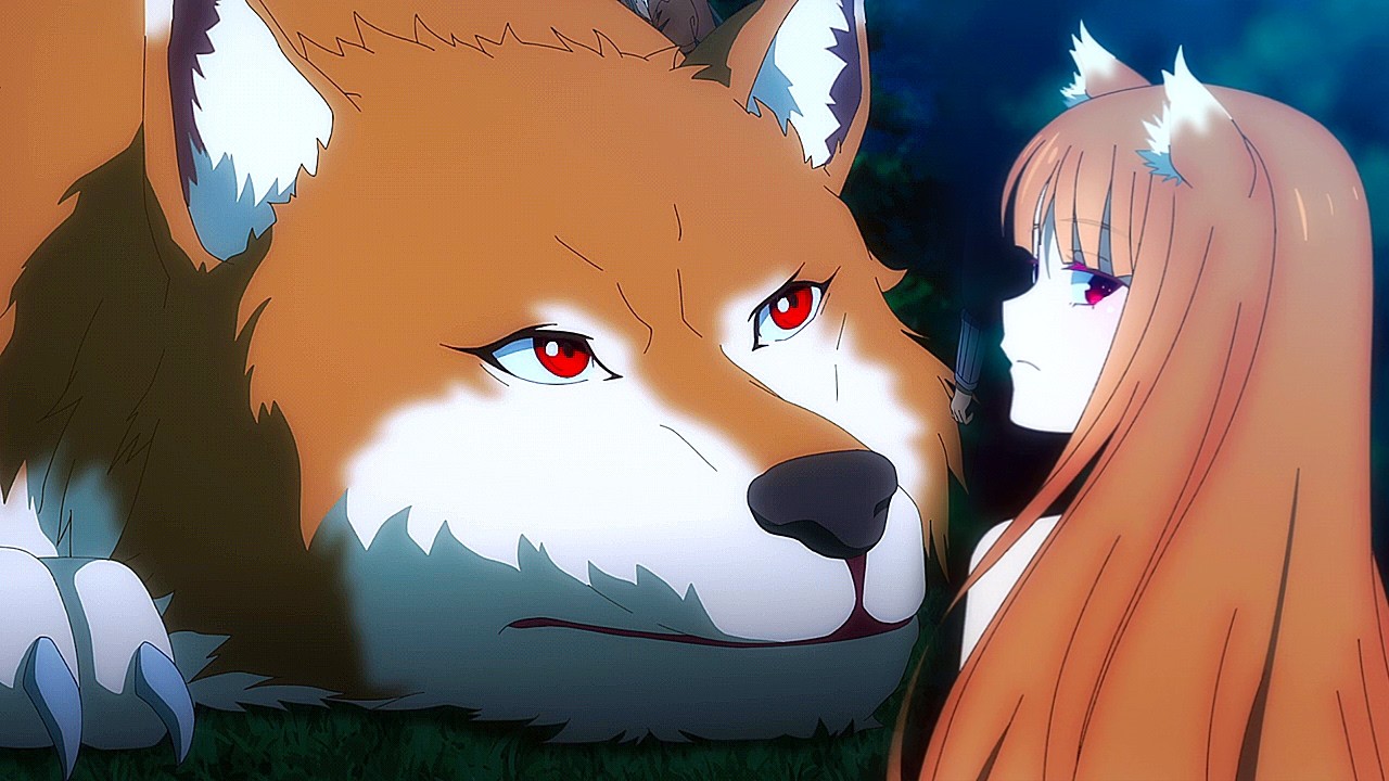 Holo MUESTRA su FORMA DE LOBA - Ookami to Koushinryou Episode 24 |  狼と香辛料 24話