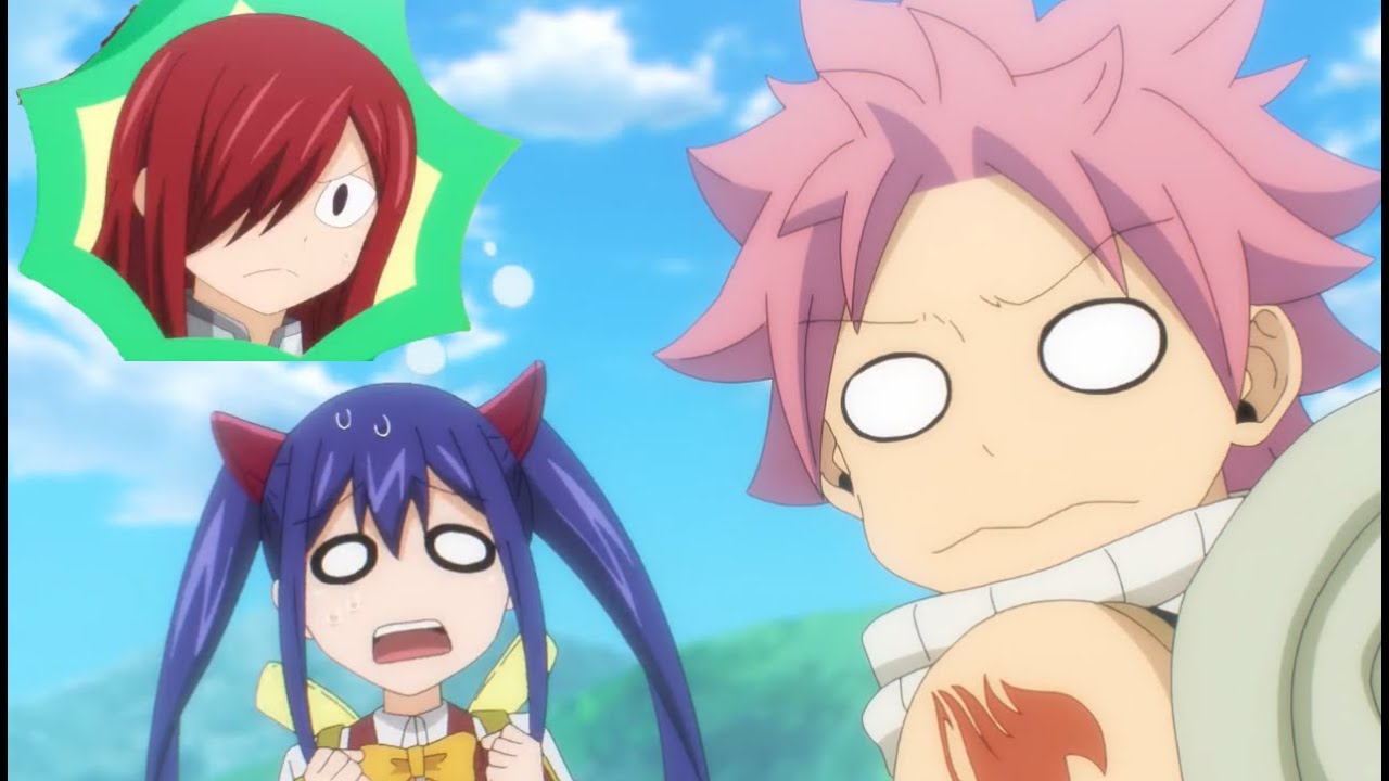 Erza is NOT happy with Natsu and Wendy! | Fairy Tail 100 Year Quest