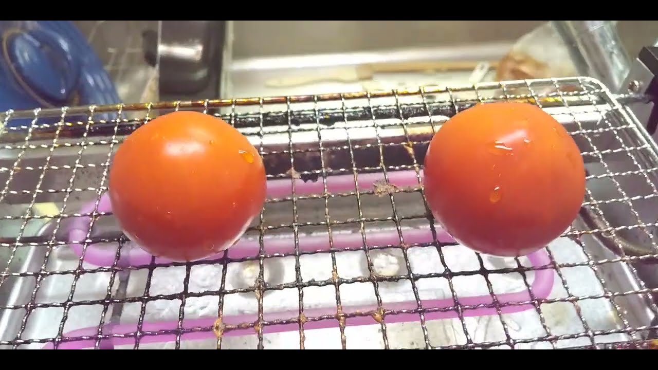 料理 焼きトマトWithアミ焼き大将 #cooking #おうちごはん