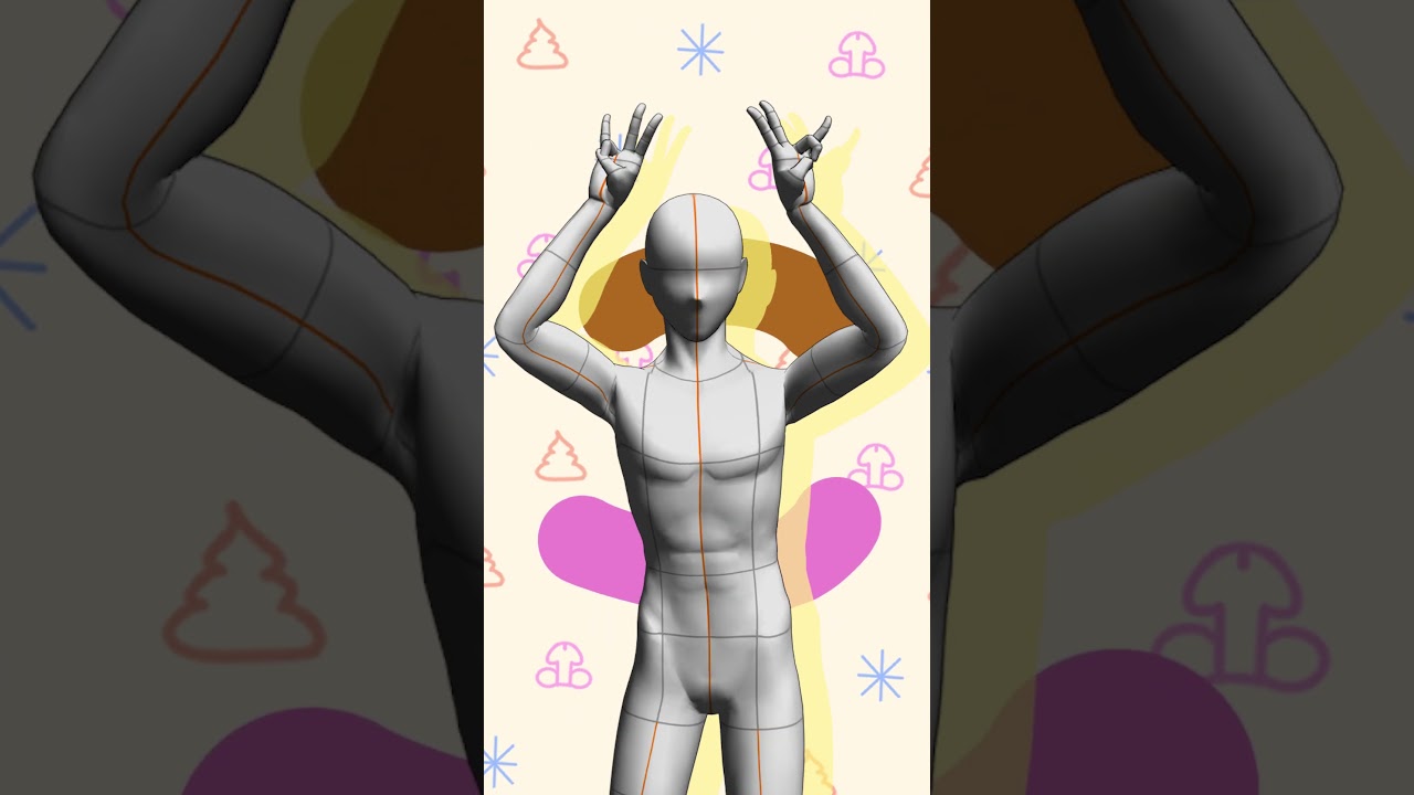 おかのこのこのここしたんたん。#shorts #しかのこのこのここしたんたん  #clipstudiopaint