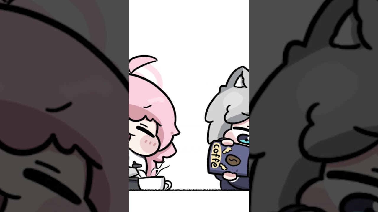 コーヒー！  #ブルーアーカイブ  #블루아카이브