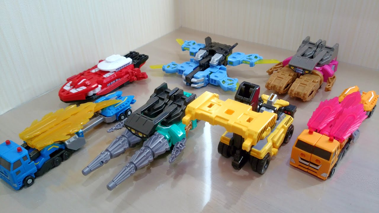 【#シンカリオン チェンジザワールド】シンカリオン1体にエルダビークル2台は合体可能なのか⁉️　なら検証レビューだ❗　〘#プラレール 〙