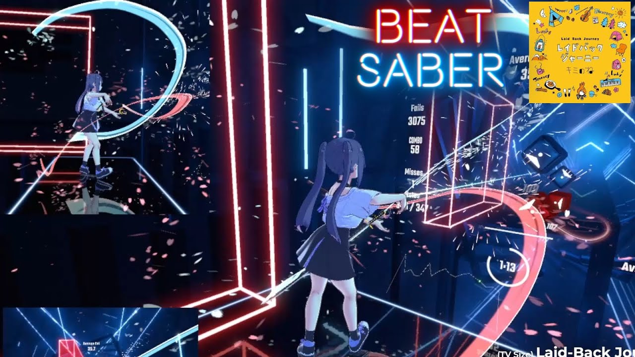 【ビートセイバー】キミのね - レイドバックジャーニー (アニメ『ゆるキャン△ SEASON３』O.P) / Mapper Marsh