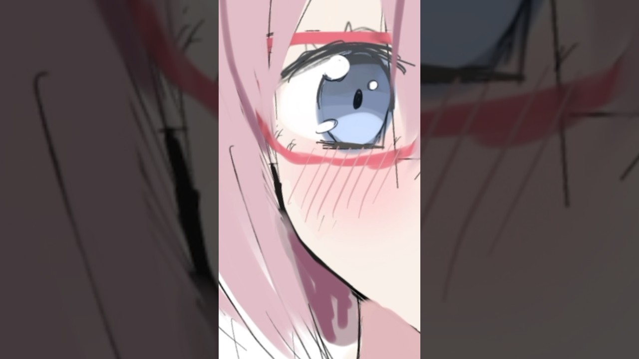 2.5次元の誘惑を描いてみた#shorts #天乃リリサ