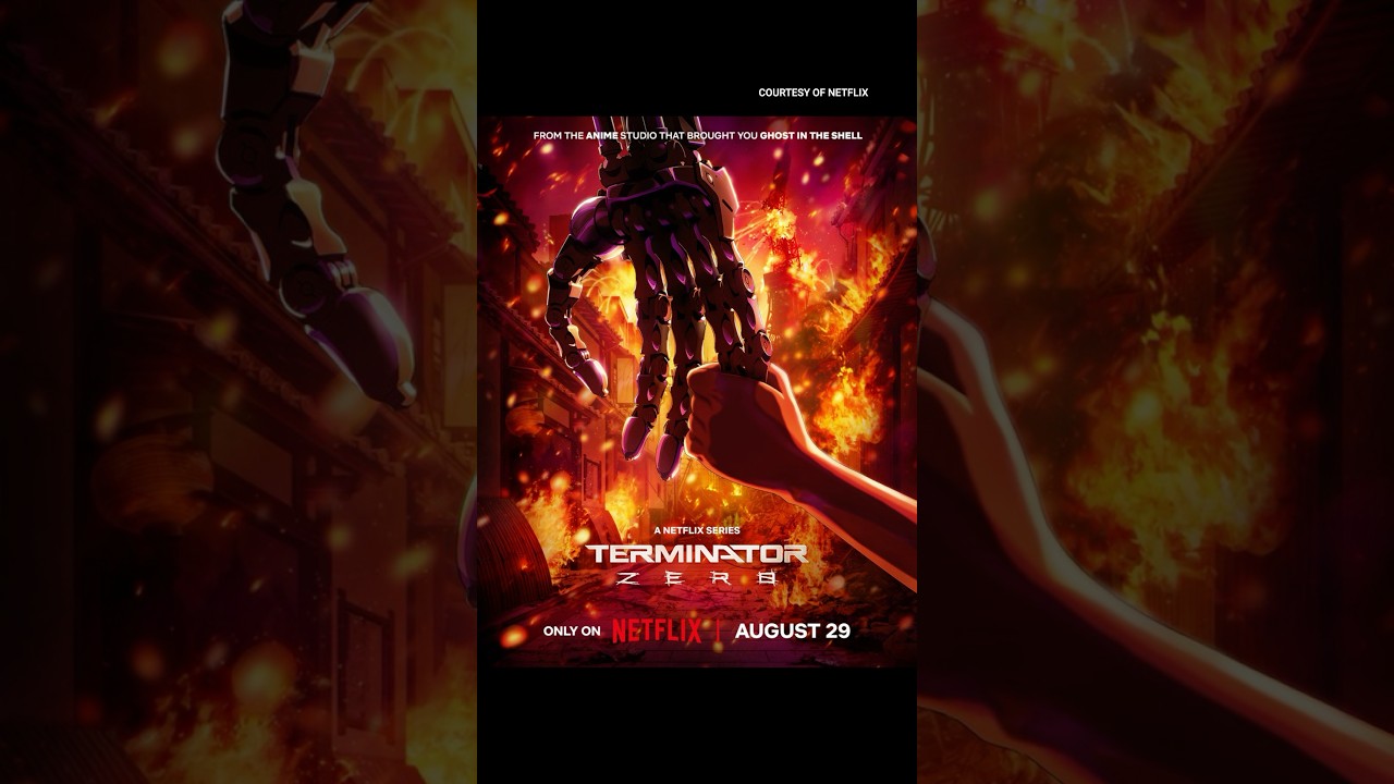 Terminator: A Reboot Worth Rebooting? #shorts #terminator #terminatorzero #comiccon #netflix #anime