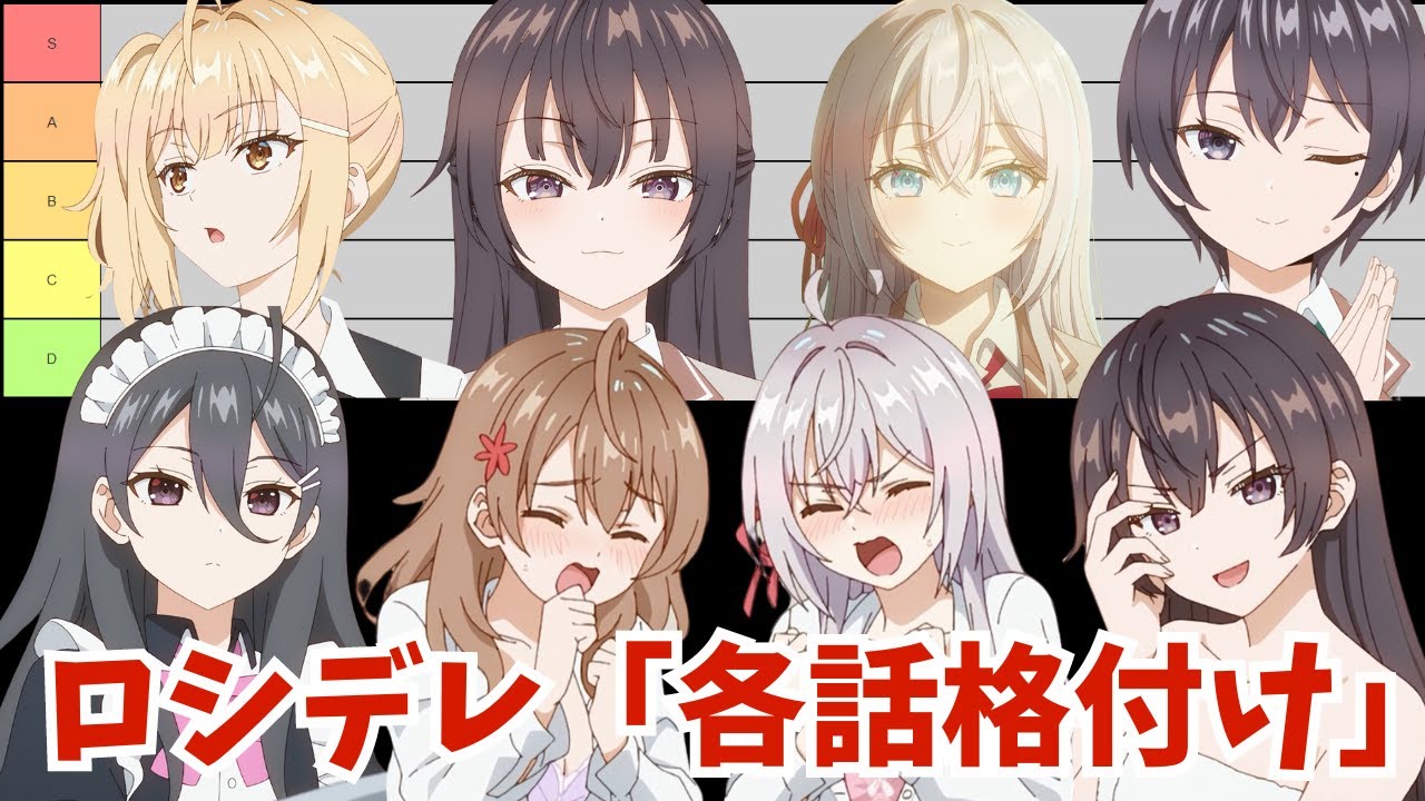 【ロシデレ】エピソードの格付けをTier表でしてみた『時々ボソッとロシア語でデレる隣のアーリャさん』【2024夏アニメ】