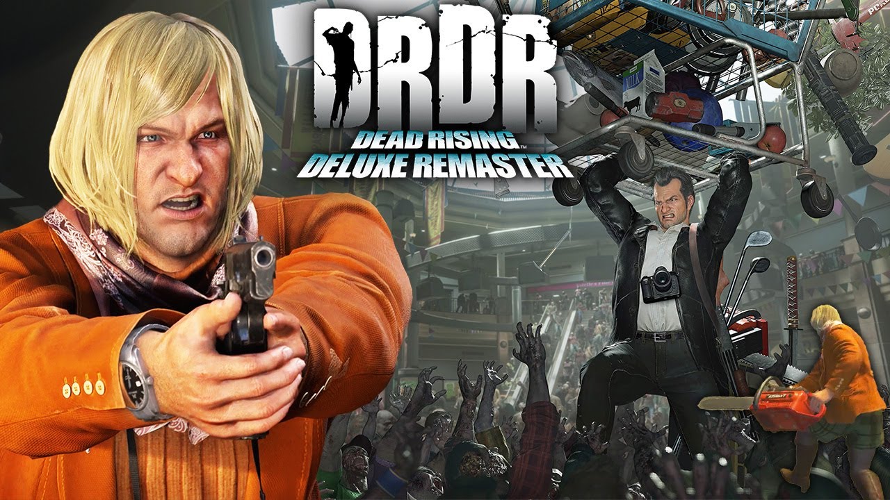 【デッドライジングDR】バイオハザード姿でゾンビ達を無双するアシュリーおじさん【DEAD RISING DELUXE REMASTER】