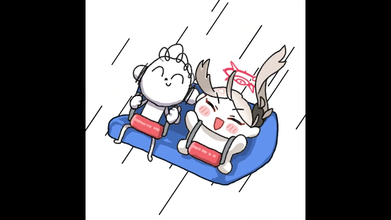ムツキねぎらい祭り #ブルーアーカイブ #animation #アニメーション #イラスト #bluearchiveglobal #キャラクターアニメーション #anime #ブルアカ