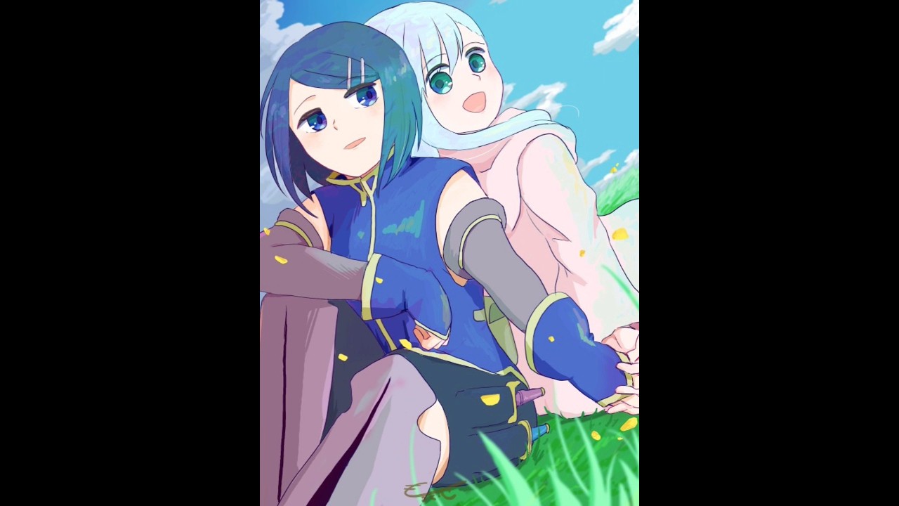 【作品FA】イラストメイキング【ダンジョンの中のひと】