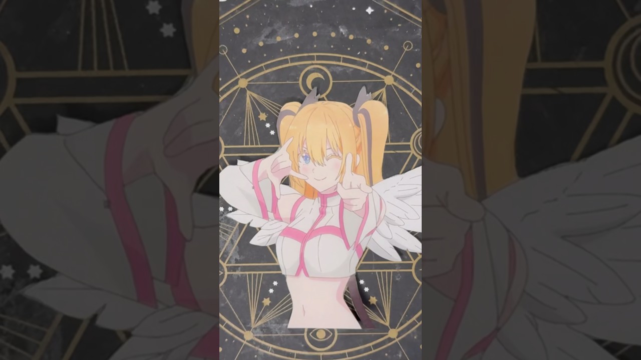 天乃リリサ💓2.5次元の誘惑 #collage #にごリリ　#anime #shorts