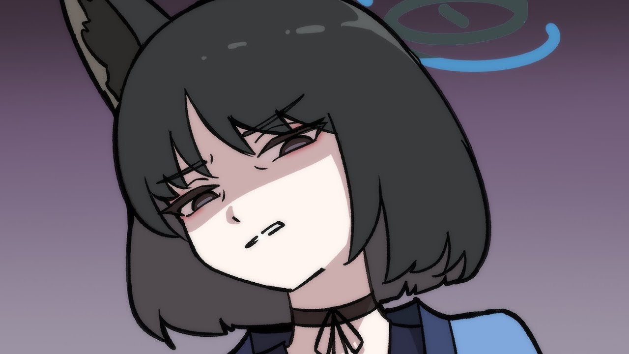 [블루아카이브] 행실이 천박해!