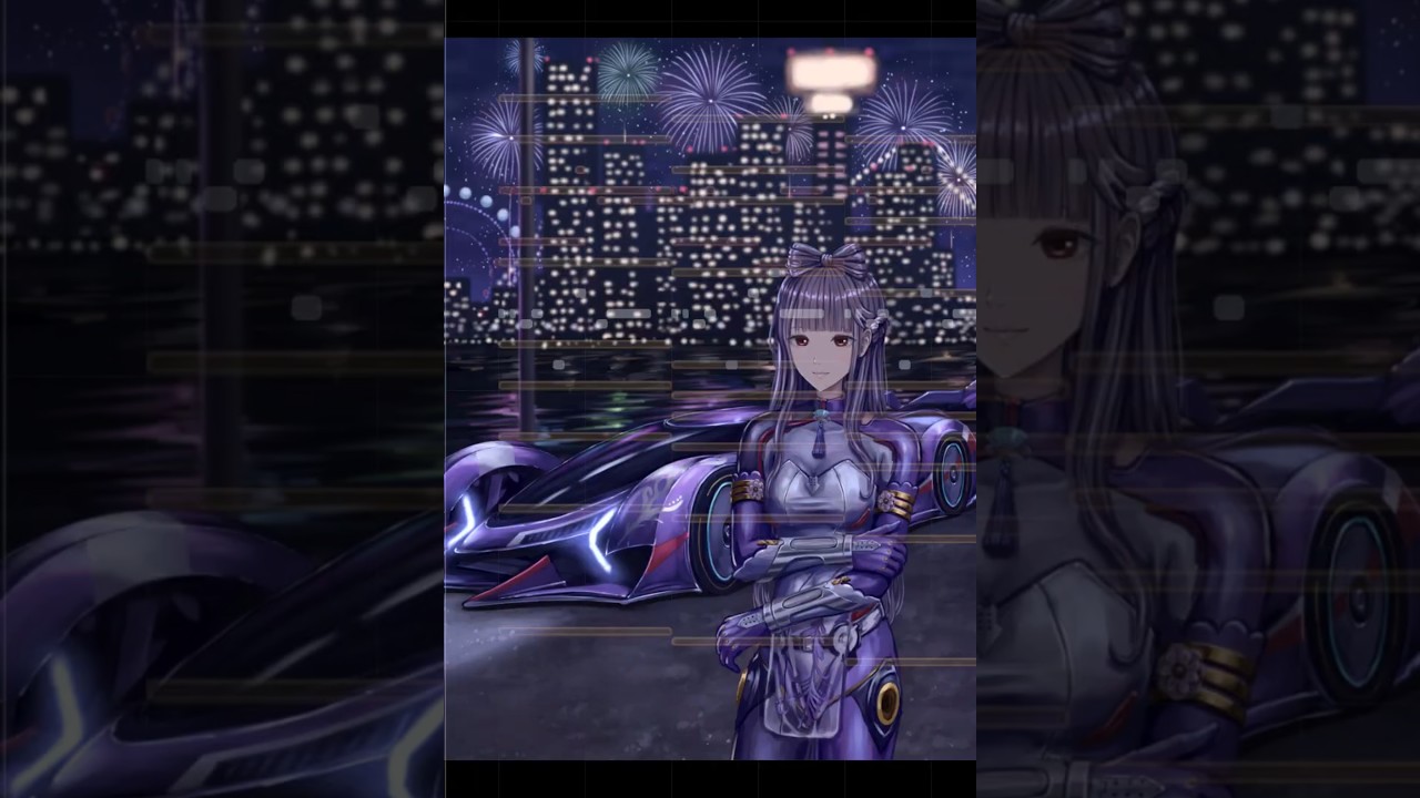 『HIGHSPEED Étoile』劉 悠然 (Fanart) メイキング & 『HIGHSPEED Étoile』テーマ曲 (夜景・花火風)