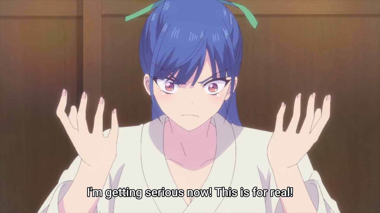 She fight at full power 😂 | Megami no Cafe Terrace 2nd Season | Ep 11 | Anime Movement