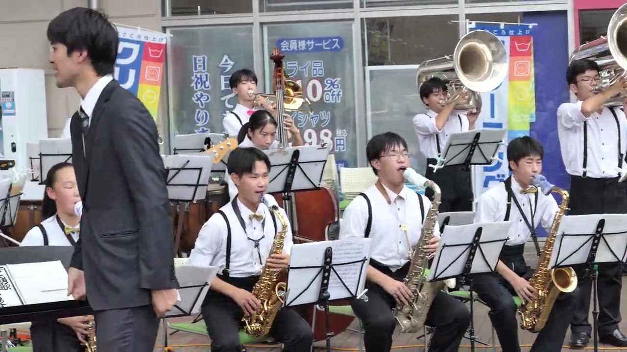 TVアニメ『響け!ユーフォニアム2』OP主題歌「サウンドスケープ」京都府立京都すばる高校 吹奏楽部 演奏会＠イオンモール久御山