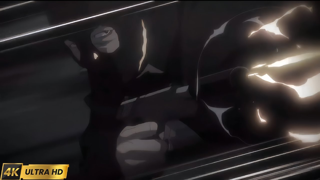 The fable Anime fight scene 4k 60FPS ザ・ファブル