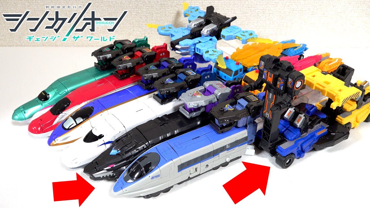【🚄新幹線がロボットに変形！？】500こだまジンキフォームを完全レビュー！【シンカリオンチェンジザワールド】
