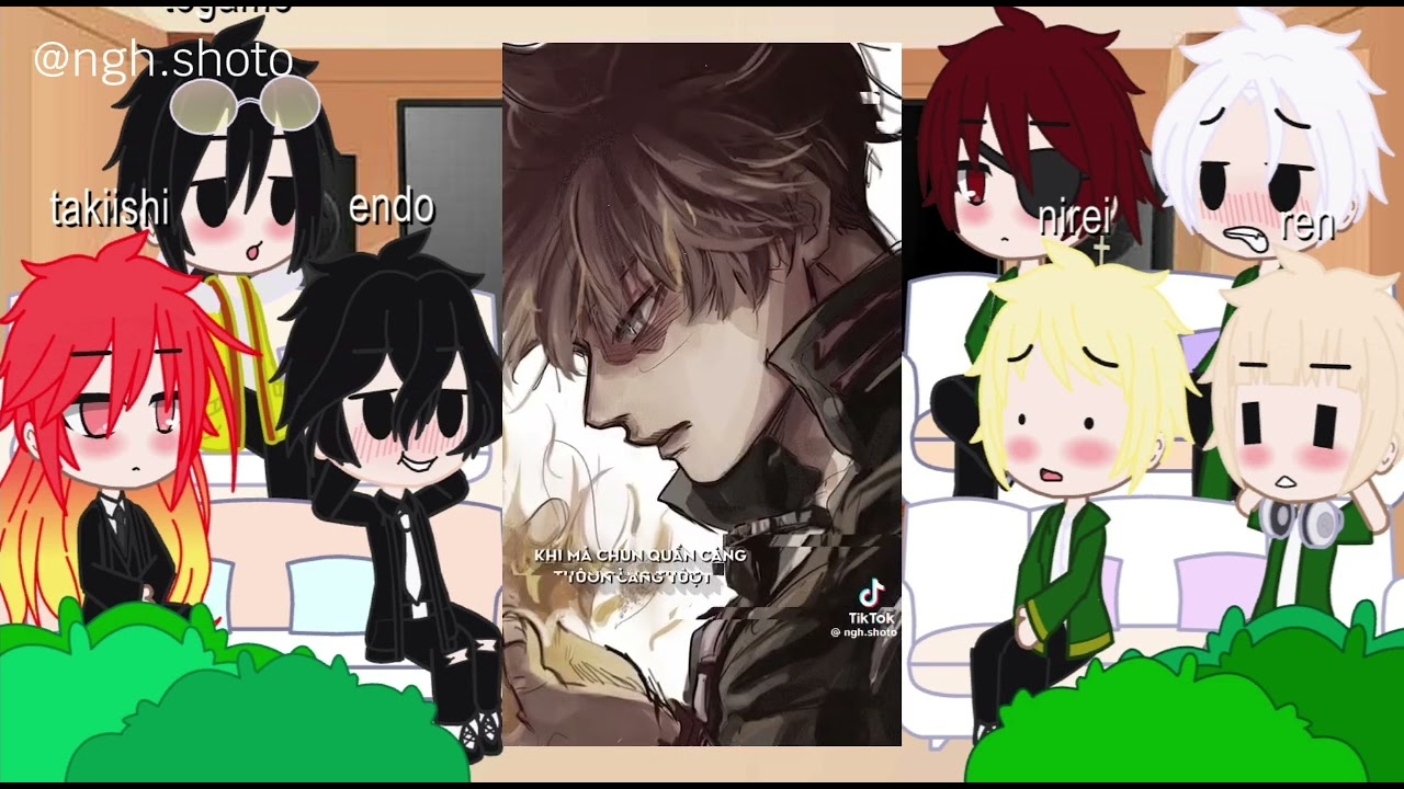 wind breaker-nii satoru react to sakura as todoroki shoto||Vn||Ship||No part 2||by:mt💤