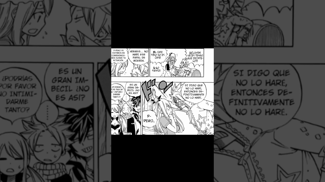 Ese Nakku es un loquillo 😏/ cómo no es así el original 😭 #fairytail #manga #fairytail100yearsquest
