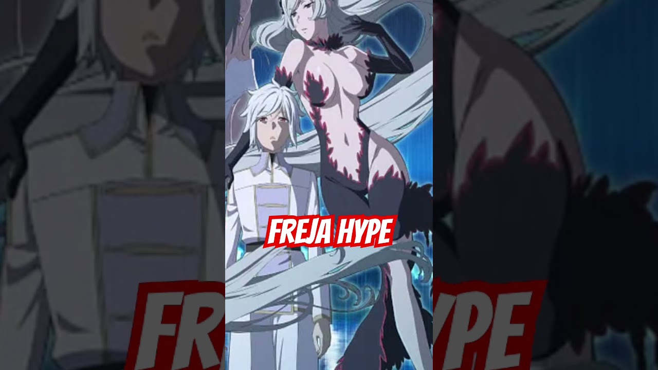Freya danmachi HYPE Freya is FINALLY the main Antagonist cannot wait for season 5 #shorts #anime