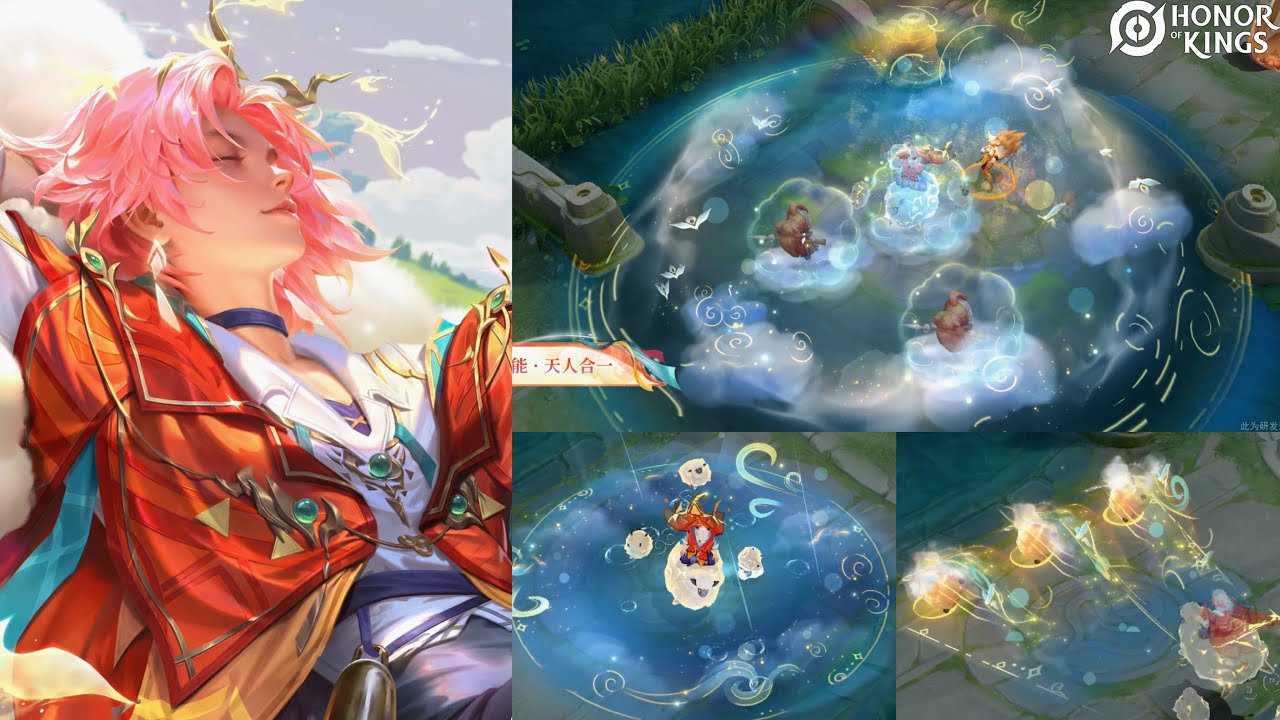 Honor of Kings （Zhuangzi）New Skins | Novo Visual