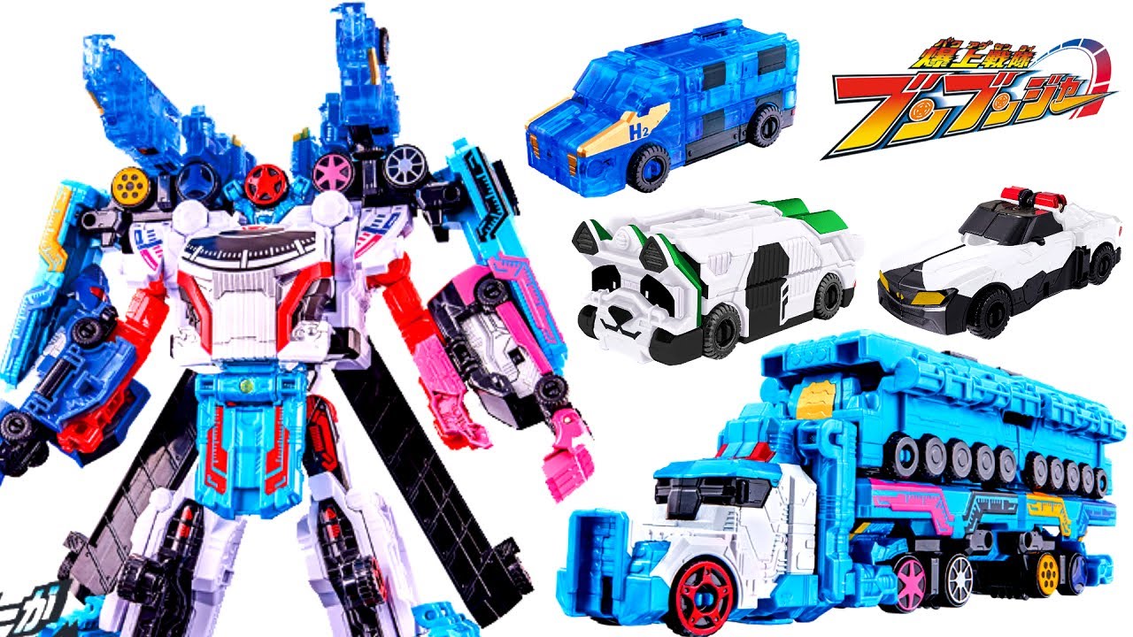 【ついに最終ロボ登場！？】全合体は無し！？チャンピオンキャリアーが合体してブンブンジャーロボチャンピオンに！？パンダとパトカーも！？【爆上戦隊ブンブンジャー】