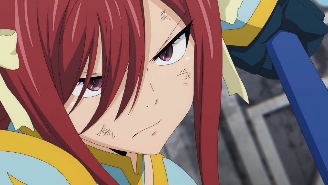 Erza vs Laxus  - Fairy Tail 100 Years Quest