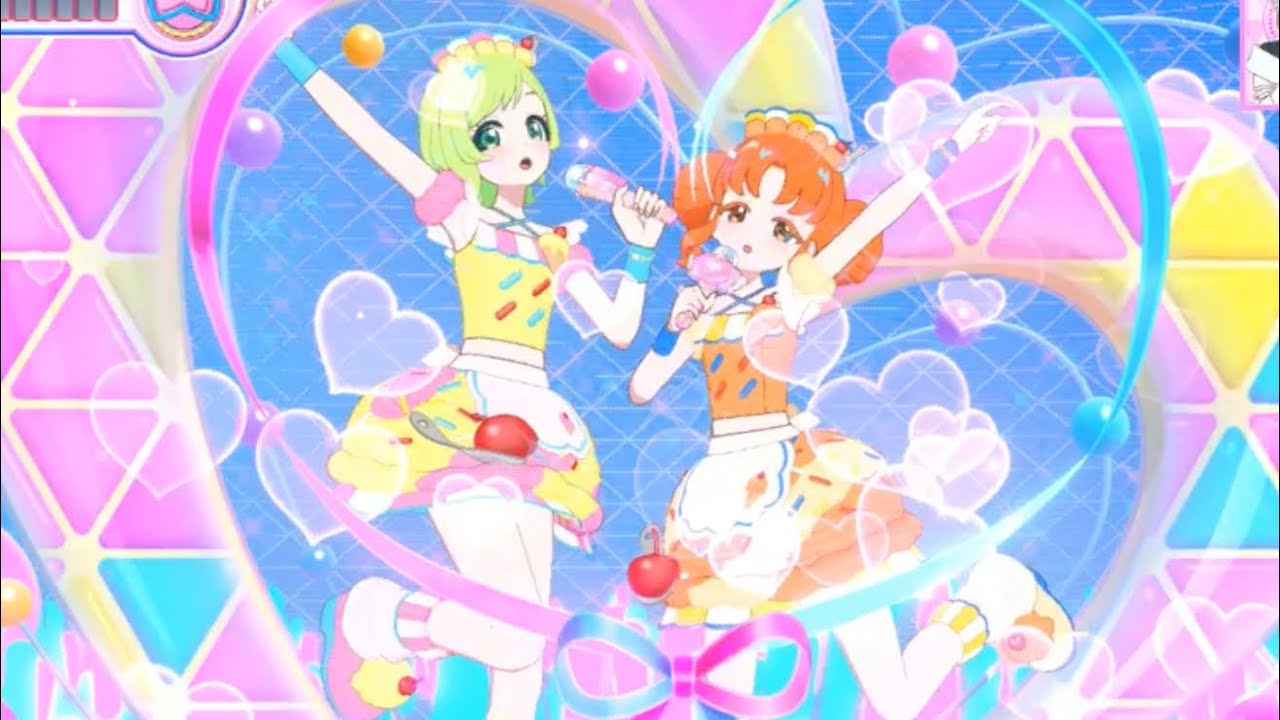 【ひみつのアイプリ】アイスクリームコーデで「ムテキDUOエナジー(おにむず)」 アイリ リンリン