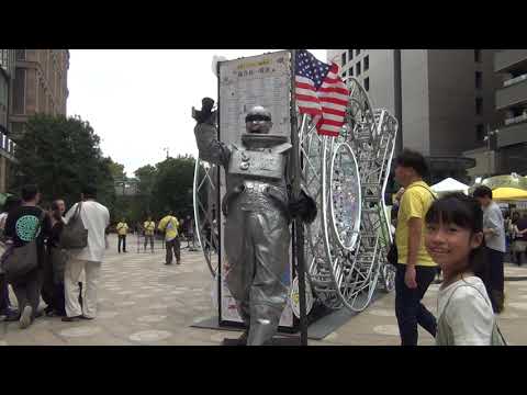 アストロノ－ツ　東京ディスプレイ協同組合60周年記念イベント「超・文化祭」 2024年9月28日 スタチューパフォーマンス