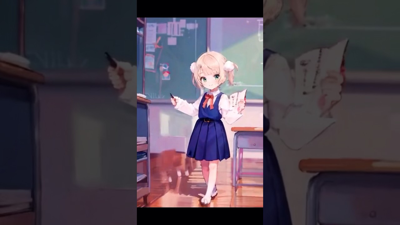 しぐれういが年をとる(全身)/ Ui Shigure grows old(full body) #vtuber #anime #ai