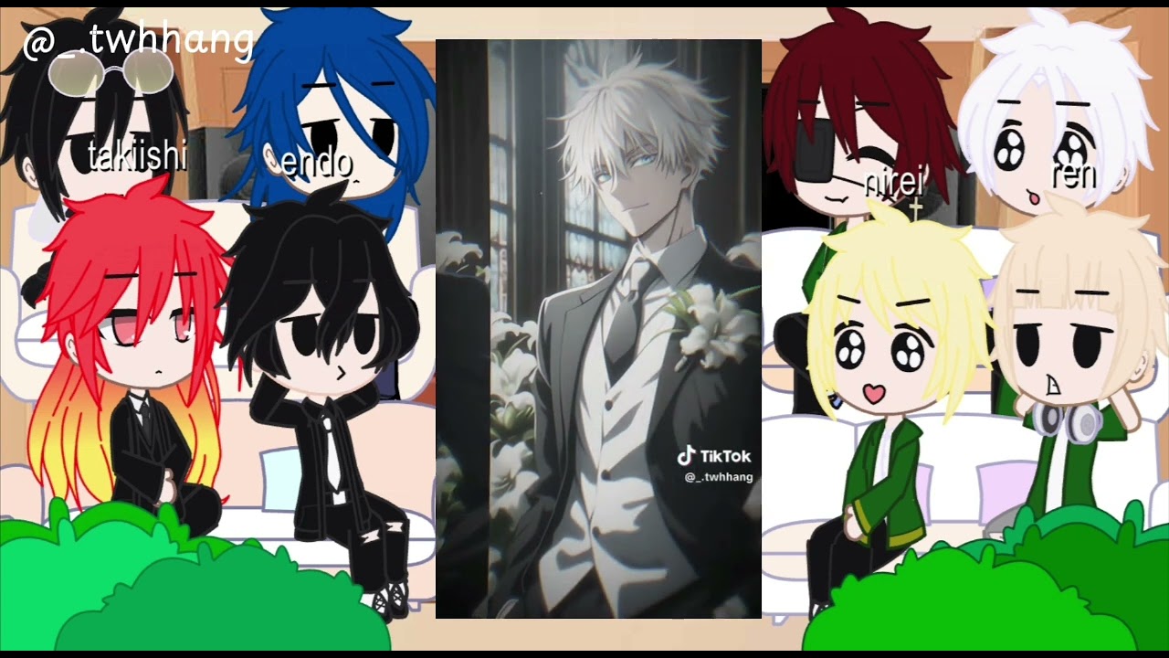 wind breaker-nii satoru react to sakura as gojo satoru||Vn||Ship||no part 2||by:mt💤