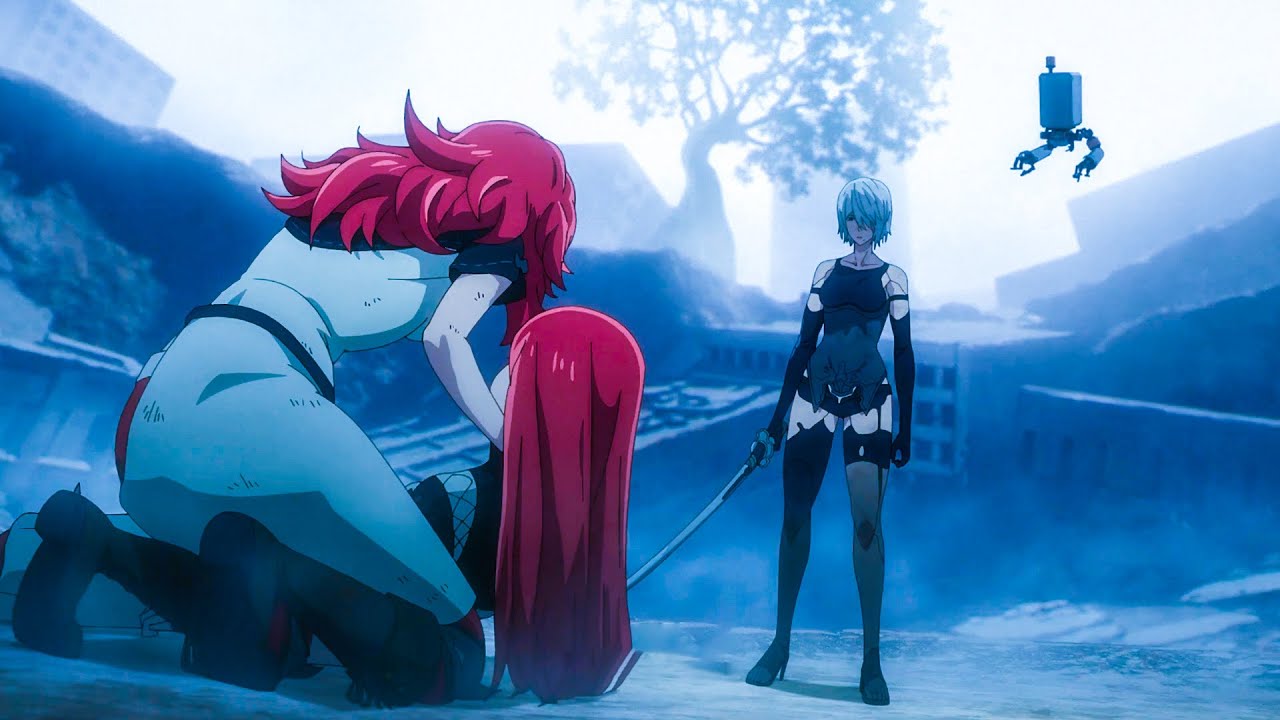 A2 Finished Devola & Popola Atonement - Nier Automata v1.1 - Best Anime Moment