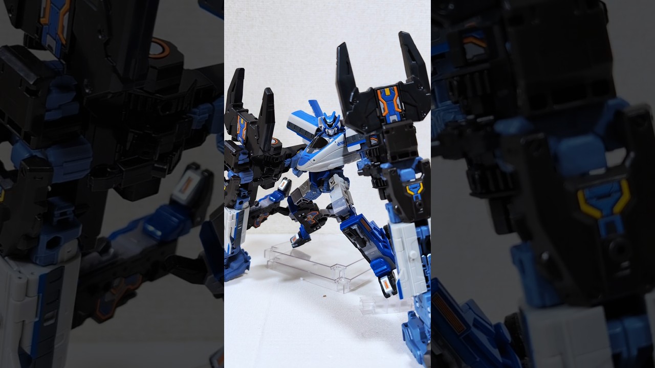 500こだま3つ合体させたらかっこよすぎたw #シンカリオンcw