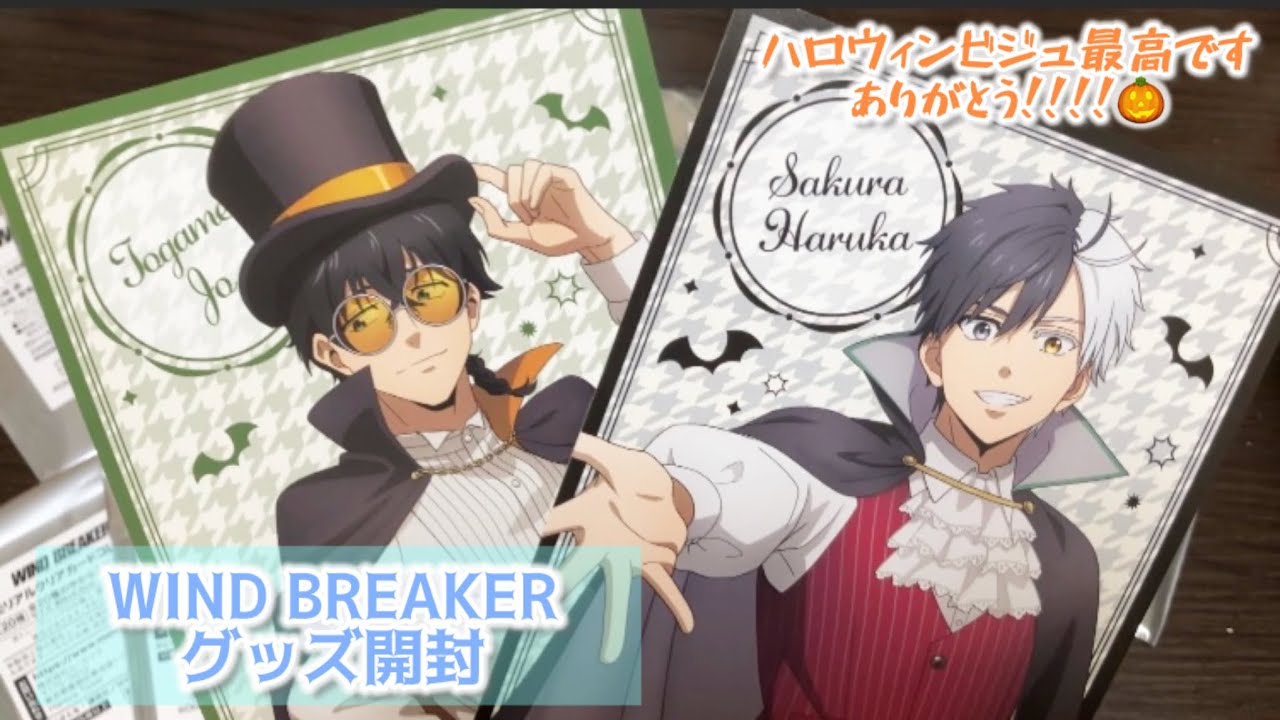 【開封】ハロウィンもウィンブレで盛り上がろう🎃【WIND BREAKER】